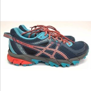 ASICS Gel Sonoma 2 Blue Teal Running Athletic Sz 6